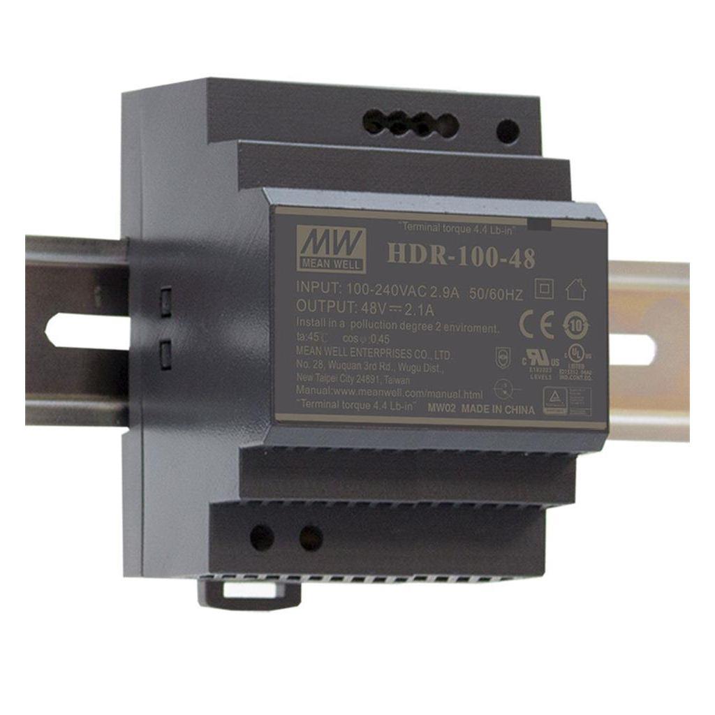 HDR Series / 100W CV DIN Rail LED Driver