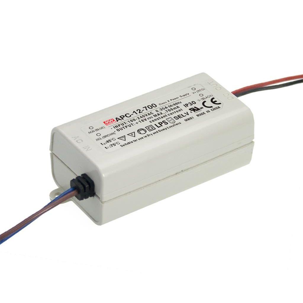 APC Series / 12W 350~700mA CC LED Driver
