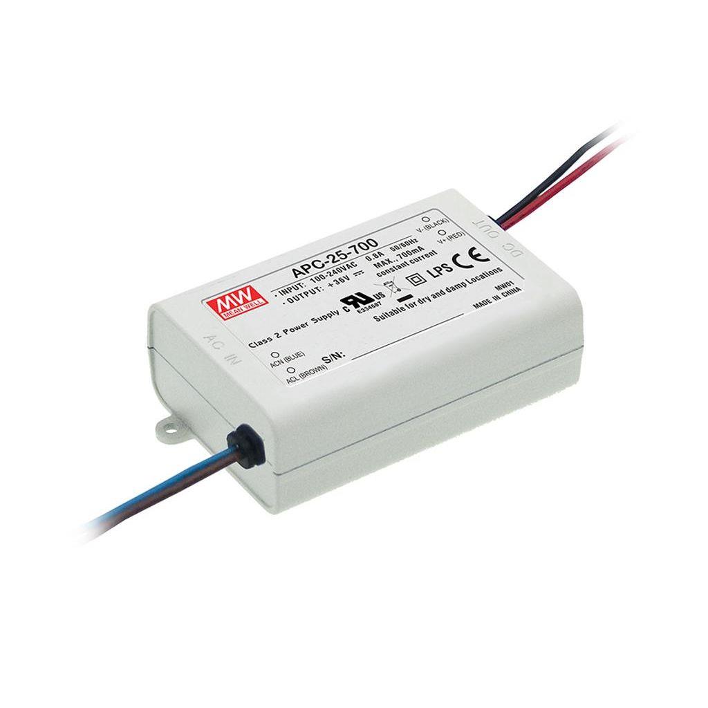 APC Series / 25W 350~1050mA CC LED Driver