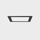 Disc Square Recessed 12W 172mm
