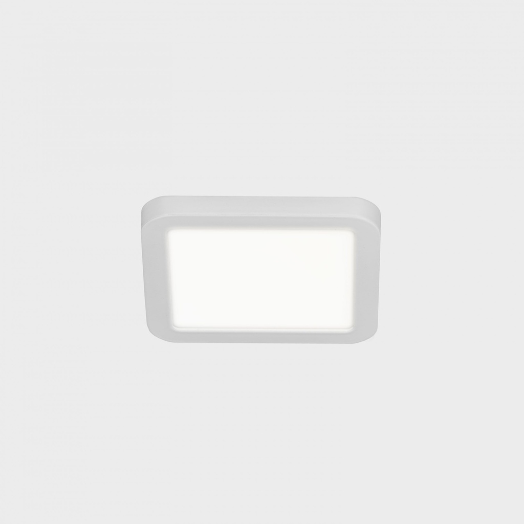 Disc Slim Square Recessed 12W 145mm