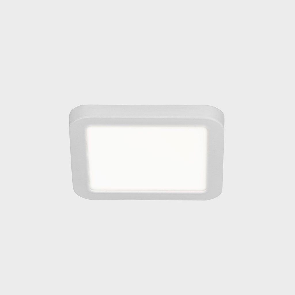 Disc Slim Square Recessed 24W 225mm